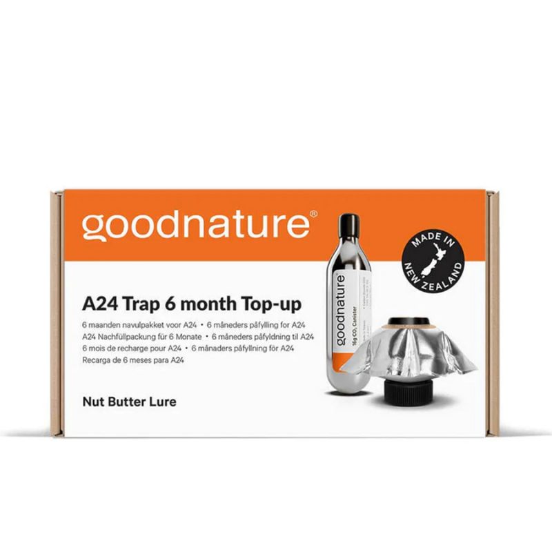 Goodnature A24 - 6 kuukauden täyttöpakkaus maapähkinävoi - Image 2