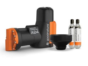 Goodnature A24 Starter Kit puukiinnikkeellä